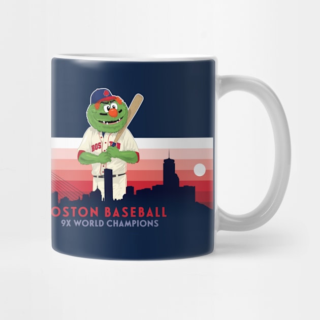 Sox - 2019 Boston Championship Series Mascot Graphic T-Shirt by bkumm66